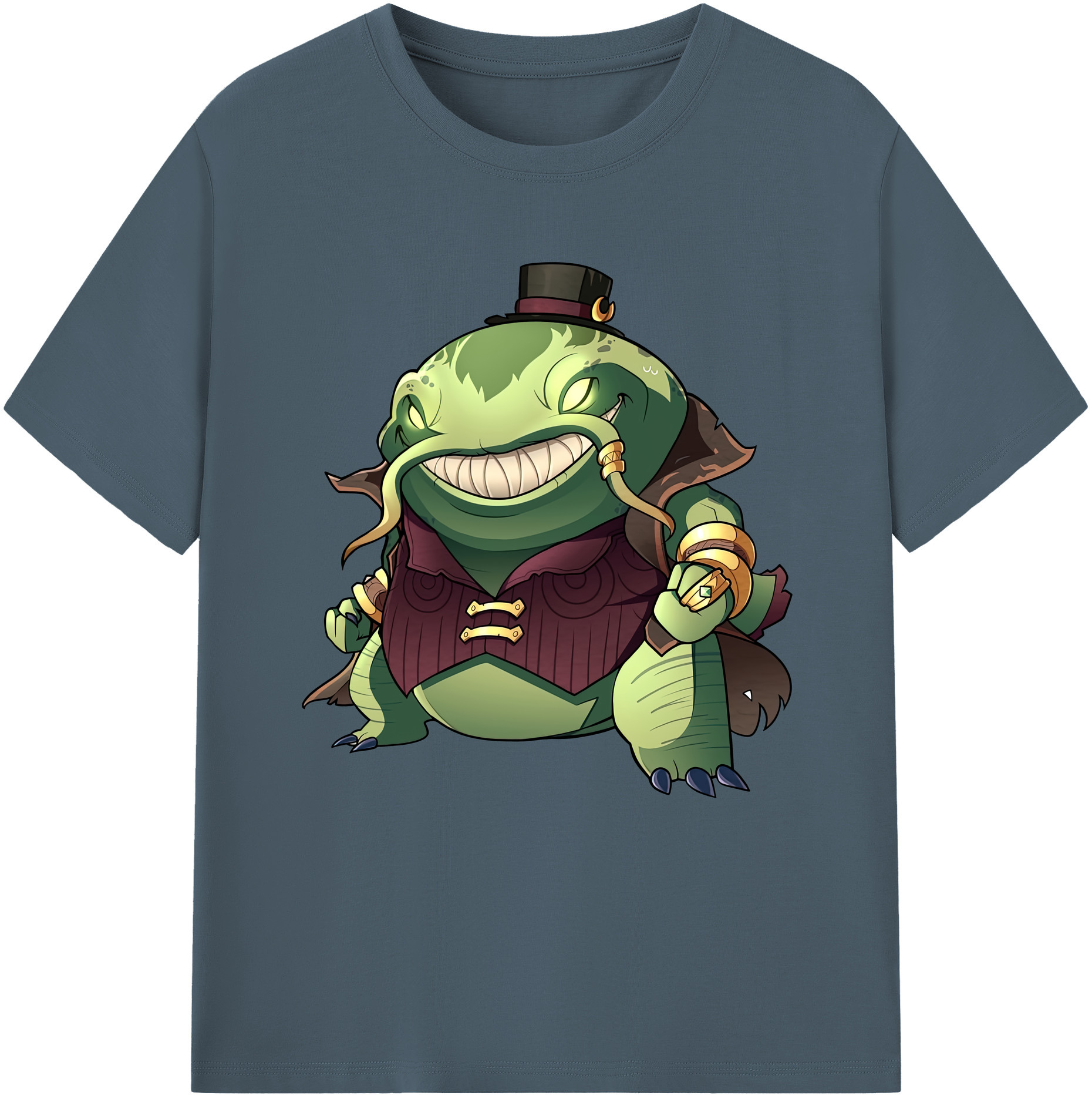 リーグ・オブ・レジェンド League of Legends LOL 綿100％半袖Tシャツ（フロントプリント）